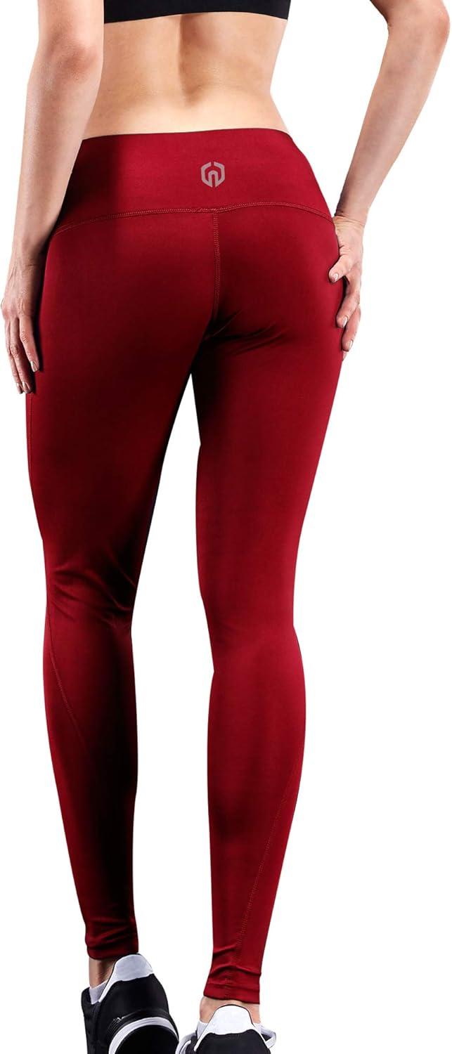 imageNELEUS womens Soft9017 Yoga Pant 3 PackblackGreyRed