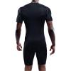 imageNELEUS Mens 3 or 4 Pack Workout Athletic Compression Shirts5003 Black grey white 3 Pack
