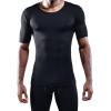 imageNELEUS Mens 3 or 4 Pack Workout Athletic Compression Shirts5011 3 Pack Black
