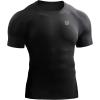 imageNELEUS Mens 3 or 4 Pack Workout Athletic Compression Shirts5022 BlackBlackBlack