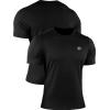 imageNELEUS Mens 3 or 4 Pack Workout Athletic Compression Shirts508 BlackBlackBlack 3 Pack