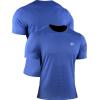 imageNELEUS Mens 3 or 4 Pack Workout Athletic Compression Shirts508 BlackGreyBlue 3 Pack