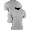 imageNELEUS Mens 3 or 4 Pack Workout Athletic Compression Shirts508 BlackGreyBlue 3 Pack