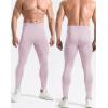 imageNELEUS Mens Compression Baselayer Running Tights Gym Leggings with Pockets6109 BlackGreyPink 3 Pack