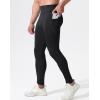 imageNELEUS Mens Compression Baselayer Running Tights Gym Leggings with Pockets6109 BlackGreyPink 3 Pack