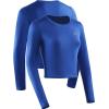 imageNELEUS Womens 3 Pack Compression Workout Athletic ShirtBlackGreyBlue  Long Sleeve