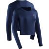 imageNELEUS Womens 3 Pack Compression Workout Athletic ShirtBlackGreyNavy Blue  Long Sleeve