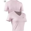 imageNELEUS Womens 3 Pack Compression Workout Athletic ShirtVneck GreyPinkLight Purple  3 Pack