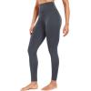 imageNELEUS Womens High Waist Running Workout Leggings for Yoga with Pockets9017 Yoga Pant 2 Packblack grey