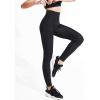 imageNELEUS Womens High Waist Running Workout Leggings for Yoga with Pockets9048 2 Pack blackBlack