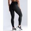 imageNELEUS Womens High Waist Running Workout Leggings for Yoga with Pockets9069 BlackLavender Blush  2 Pack