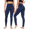 imageNELEUS womens Soft9017 Yoga Pant 3 PackblueNavyRed