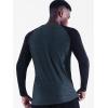 imageNELEUS Mens Running Shirt Long Sleeve Workout Shirts50733 PackDark GreySlate GreyLight GreenXLarge