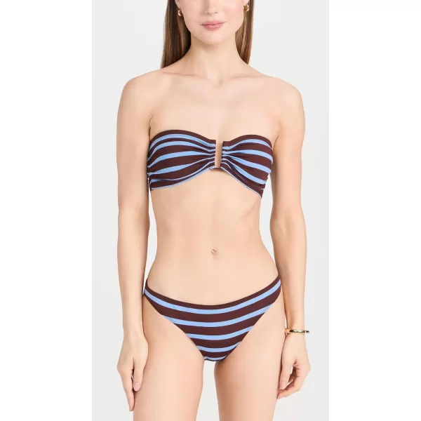 ALC Womens Amber Bikini BottomsVista Blue Fudge