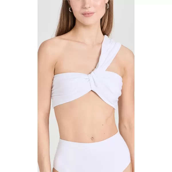 ALC Womens Athena Bikini TopWhite