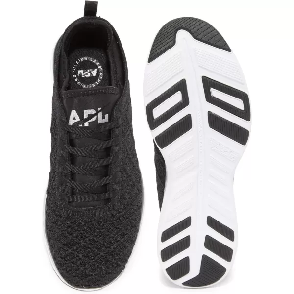 APL Mens Techloom Phantom SneakerBlackMetallic Silver