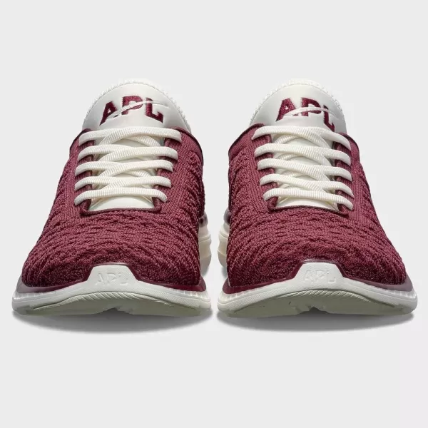 APL Mens Techloom Phantom SneakerBurgundyIvory