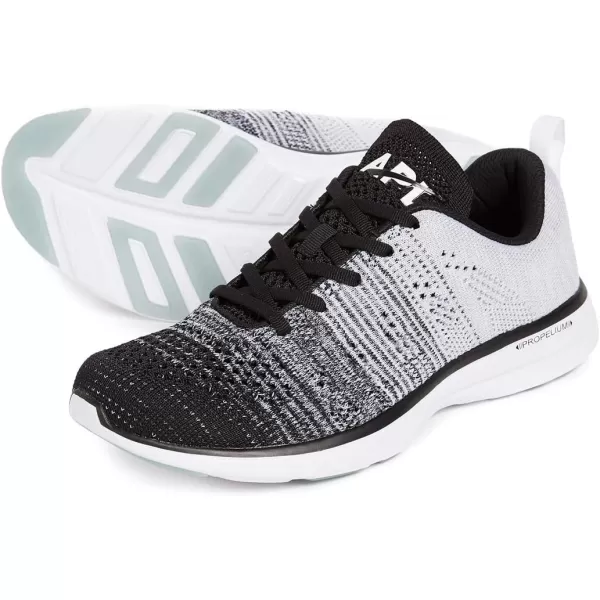 APL Mens Techloom Pro SneakerBlackHeather GreyWhite