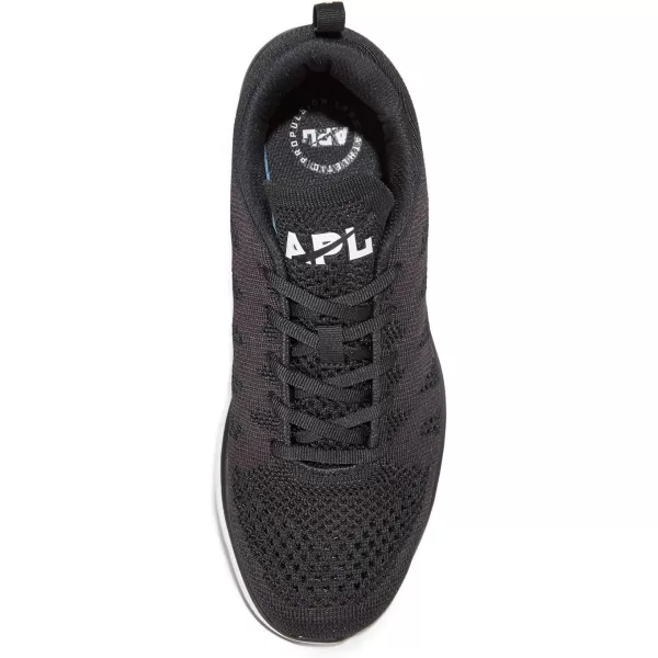 APL Mens Techloom Pro SneakerBlackWhiteBlack