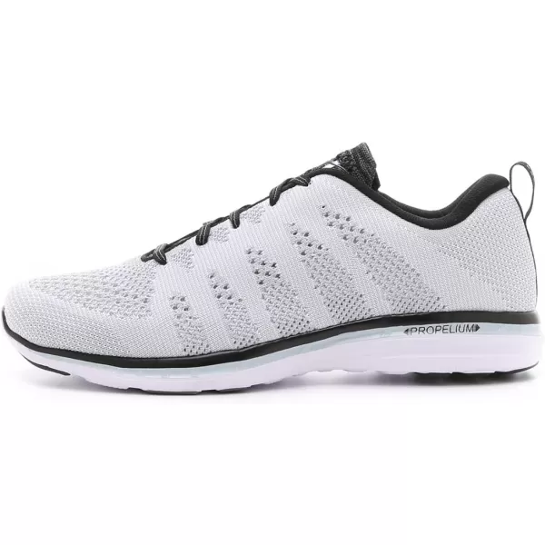 APL Mens Techloom Pro SneakerWhiteBlackCosmic Grey