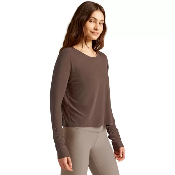 Beyond Yoga Womens Featherweight Daydreamer PulloverTruffle Heather