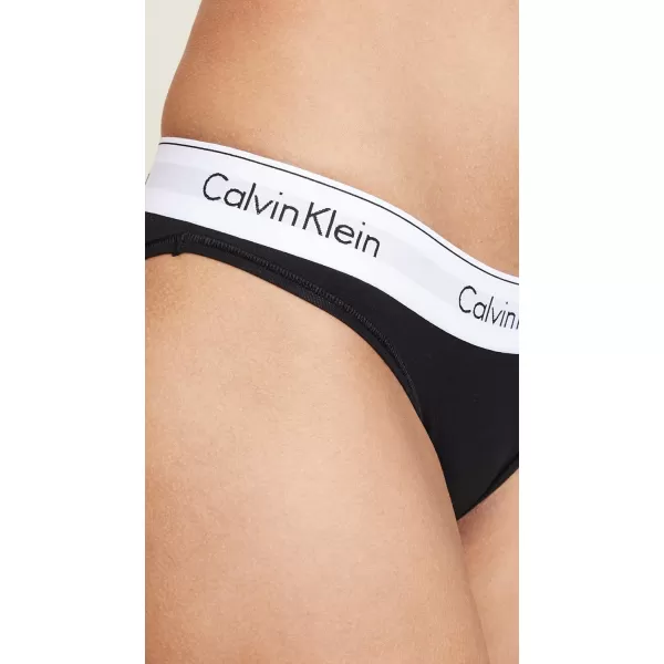 Calvin Klein Womens Modern Cotton Bikini PantyBlack