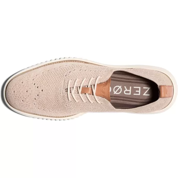 Cole Haan Mens 2Zerogrand Stitchlite OxfordSand DollarIvory