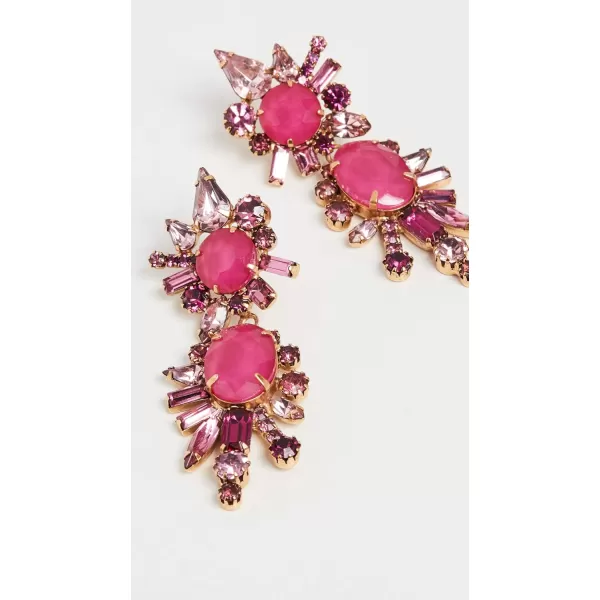 Elizabeth Cole Womens Nina EarringsBright Rose