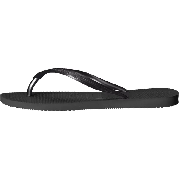 Havaianas Womens Slim Flip Flop SandalsBlack