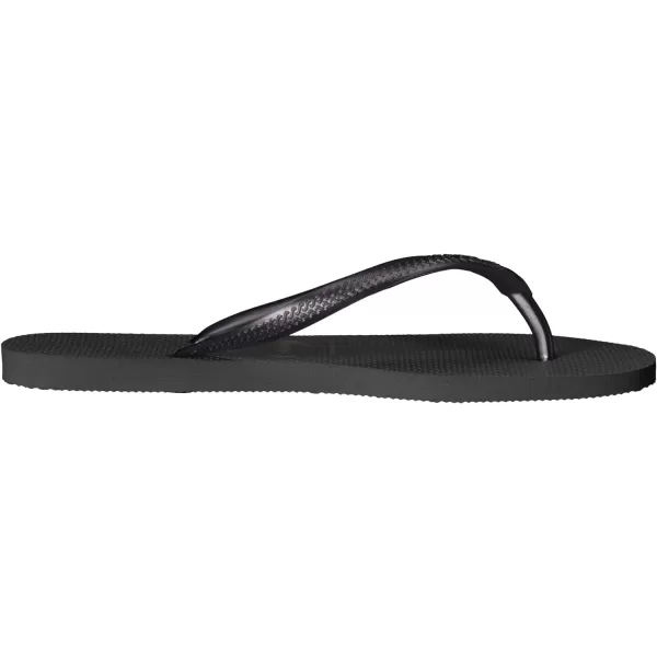 Havaianas Womens Slim Flip Flop SandalsBlack