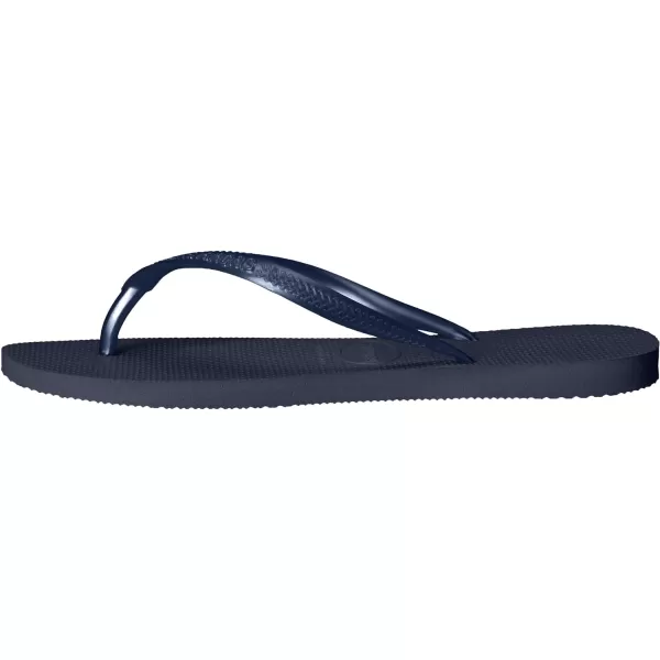 Havaianas Womens Slim Flip Flop SandalsBluenavy Blue 0555