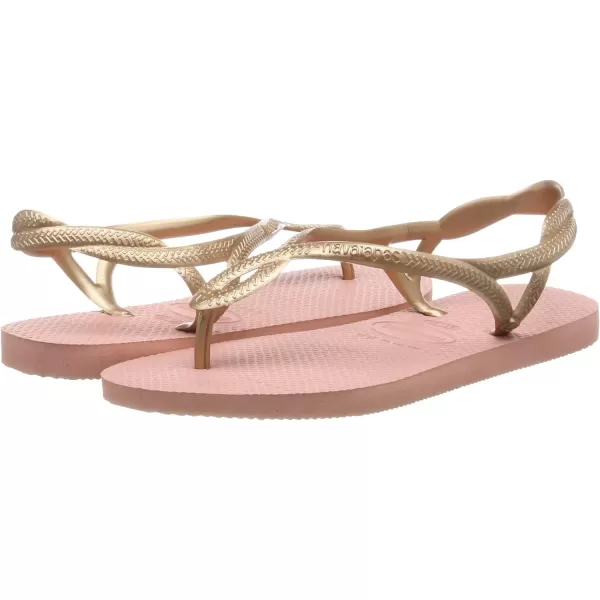 Havaianas Womens Slim Flip Flop SandalsGoldrose Nude