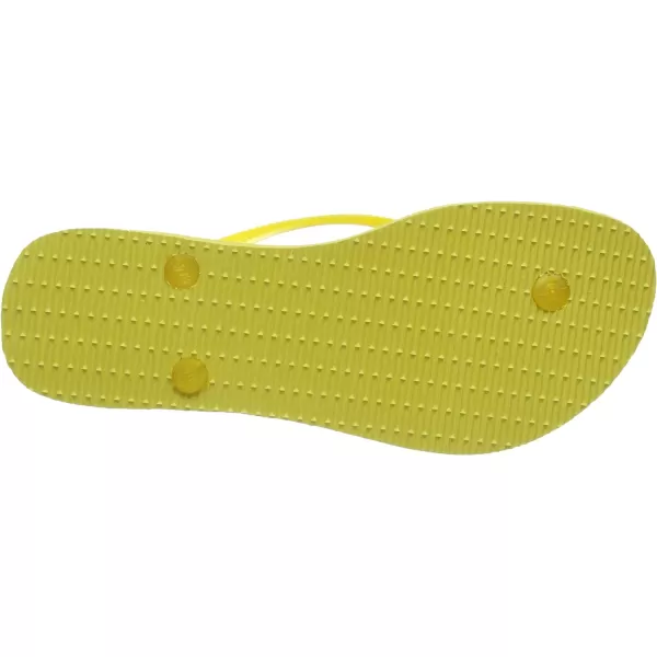 Havaianas Womens Slim Flip Flop SandalsLight Yellow