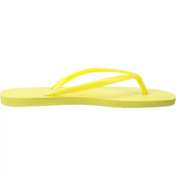 Havaianas Womens Slim Flip Flop SandalsLight Yellow