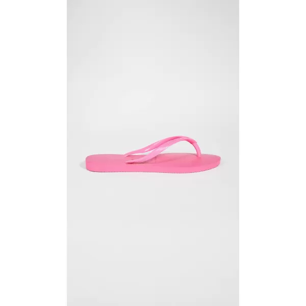 Havaianas Womens Slim Flip Flop SandalsPink Flux