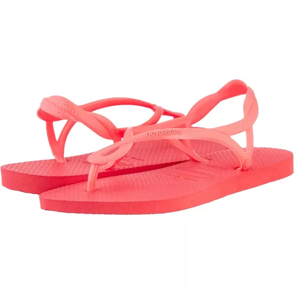 Havaianas Womens Slim Flip Flop SandalsPinkcoralnew