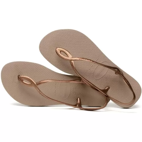 Havaianas Womens Slim Flip Flop SandalsRose Gold