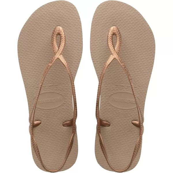 Havaianas Womens Slim Flip Flop SandalsRose Gold