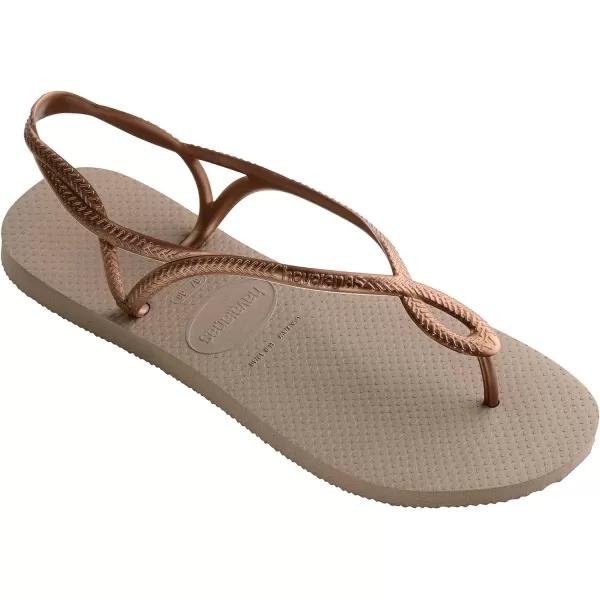 Havaianas Womens Slim Flip Flop SandalsRose Gold