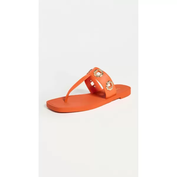 Larroude Womens Milan S Jelly SandalsOrange