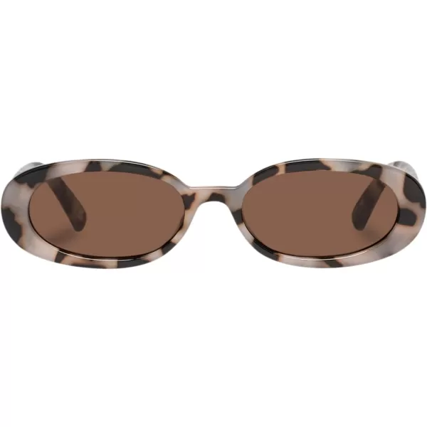 Le Specs Womens OUTTA LOVE SunglassesBrown