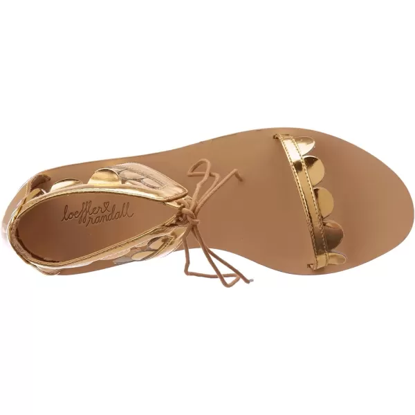 Loeffler Randall Womens Leonie Ballet FlatGold