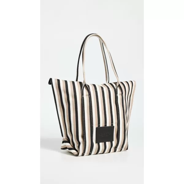 Marc Jacobs The Striped Jacquard Beach Tote BagCamel Multi