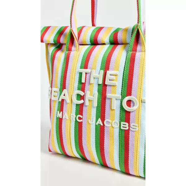 Marc Jacobs The Striped Jacquard Beach Tote BagWisteria Multi