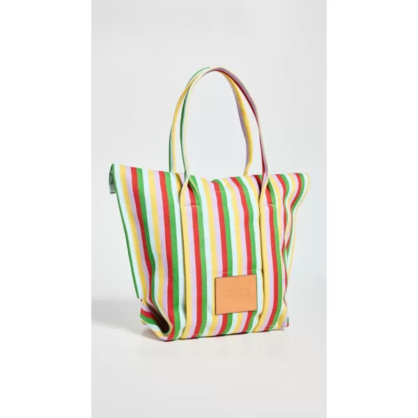 Marc Jacobs The Striped Jacquard Beach Tote BagWisteria Multi