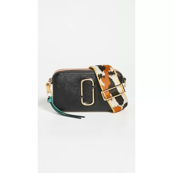 Marc Jacobs Womens The SnapshotBlackHoney Ginger Multi