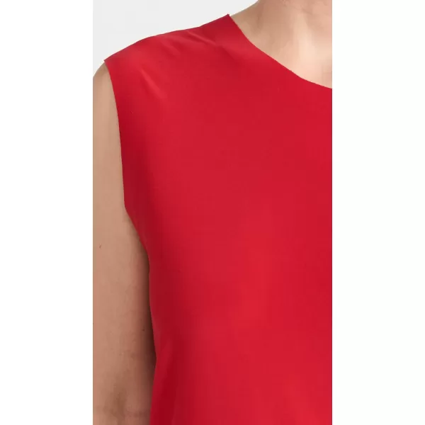 Norma Kamali Womens Drop Shoulder Mini DressTiger Red