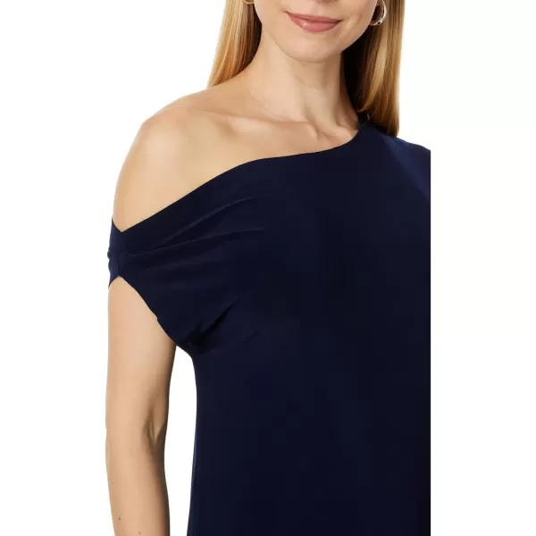 Norma Kamali Womens Drop Shoulder Mini DressTrue Navy