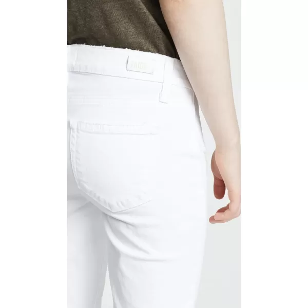 PAIGE Womens Maternity Verdugo Crop Jeans with Raw HemWhiteout Destructed