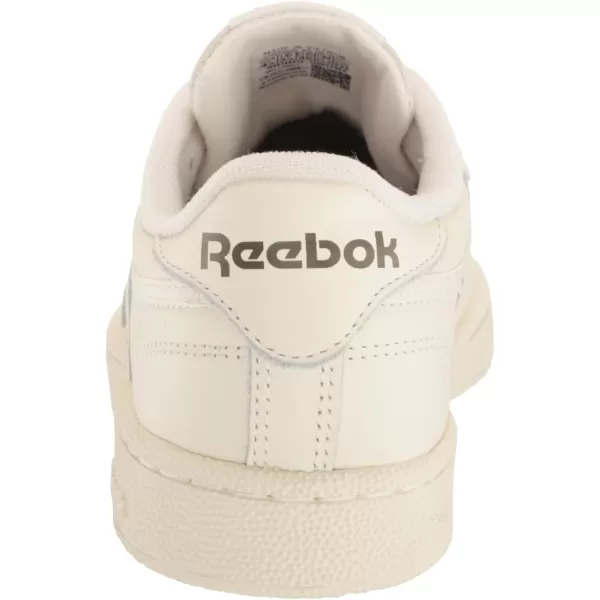 Reebok Mens Club C 85 SneakerChalkChalkHunter Green